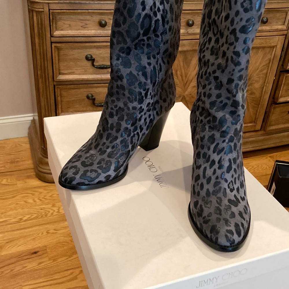 Jimmy Choo leather boots